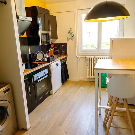 Thegreen Privee Confort Chez L'habitant Avec Bureau Tram Cezeaux Pansiyon Clermont-Ferrand
